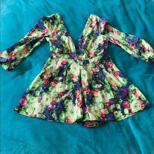 Floral romper